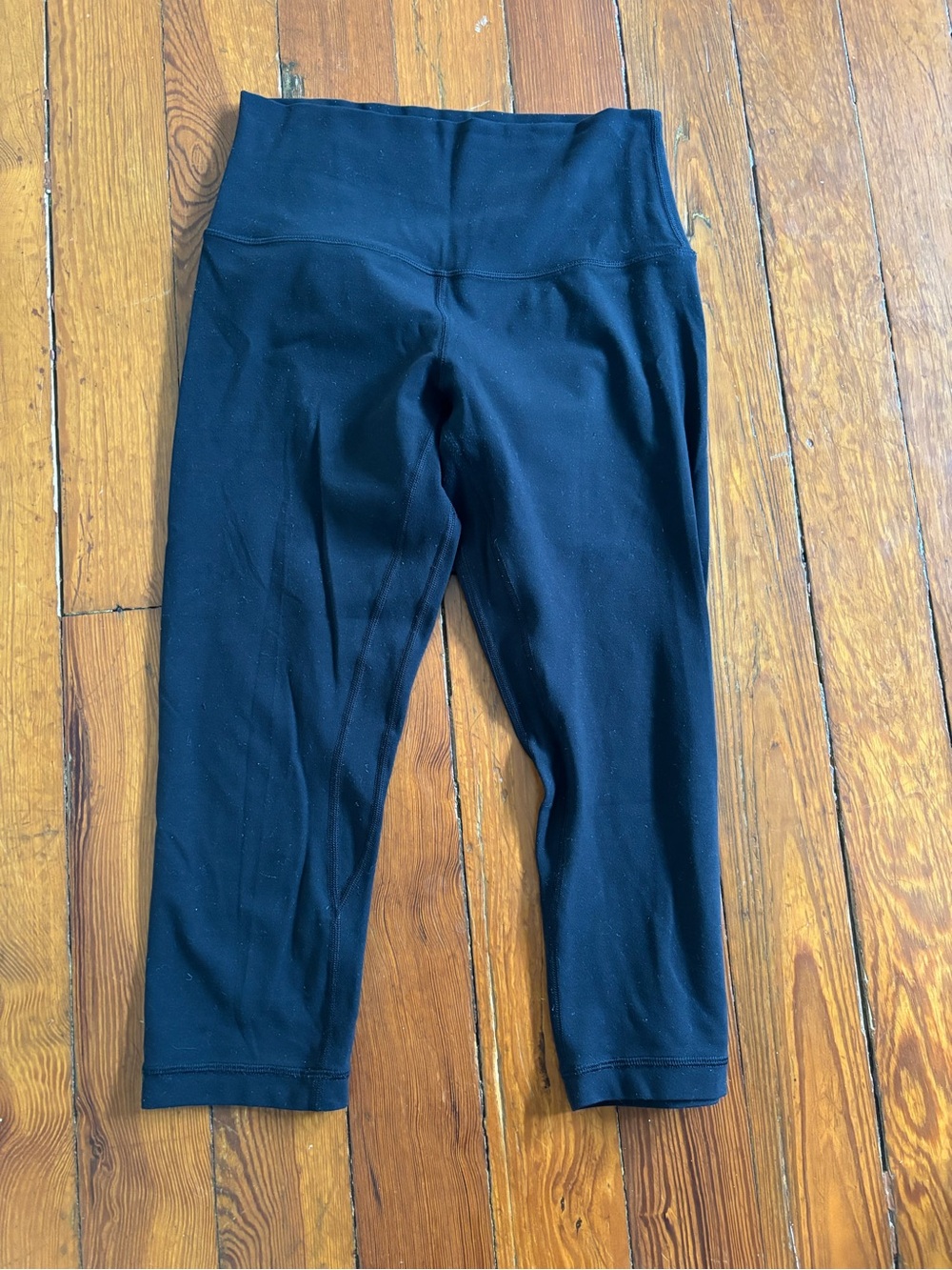 lululemon black align crop Leggings